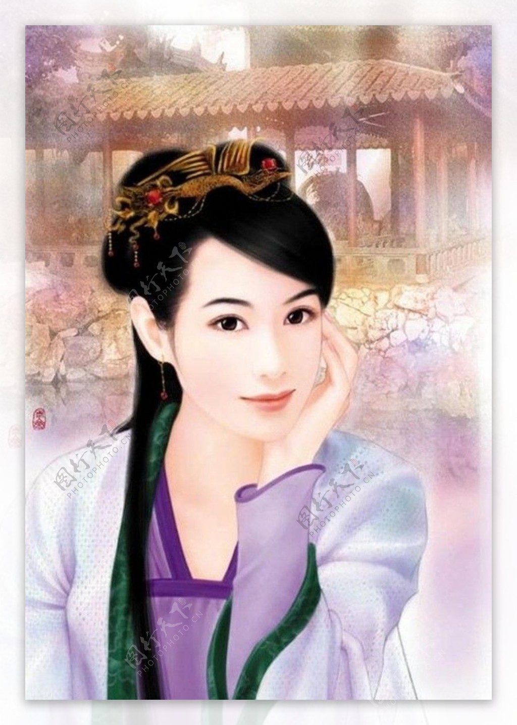 中国古典美女图片