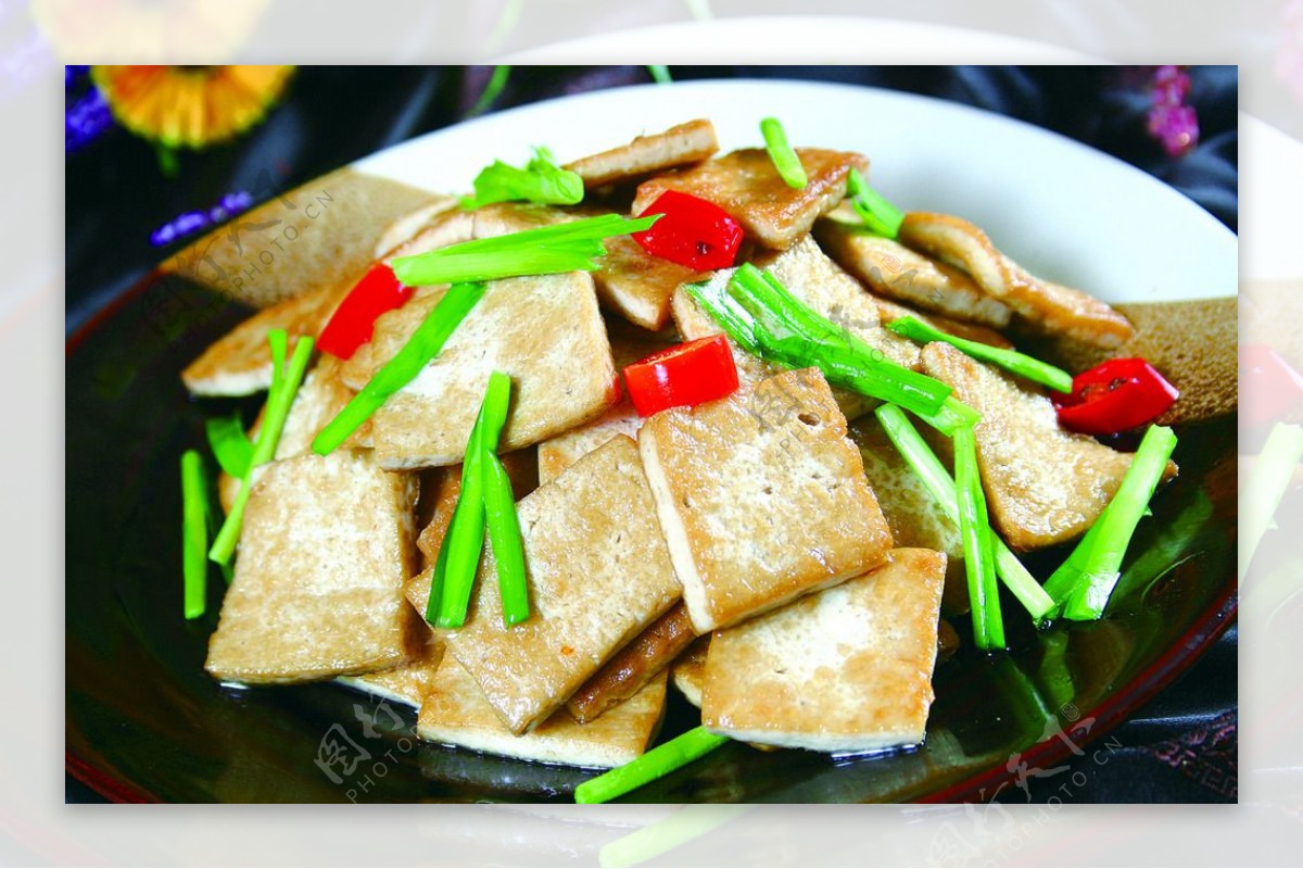 浏阳煎豆腐图片