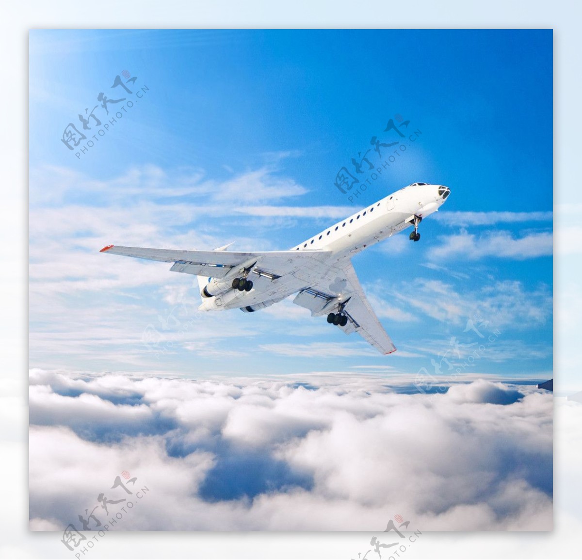 飞机商业素材图片
