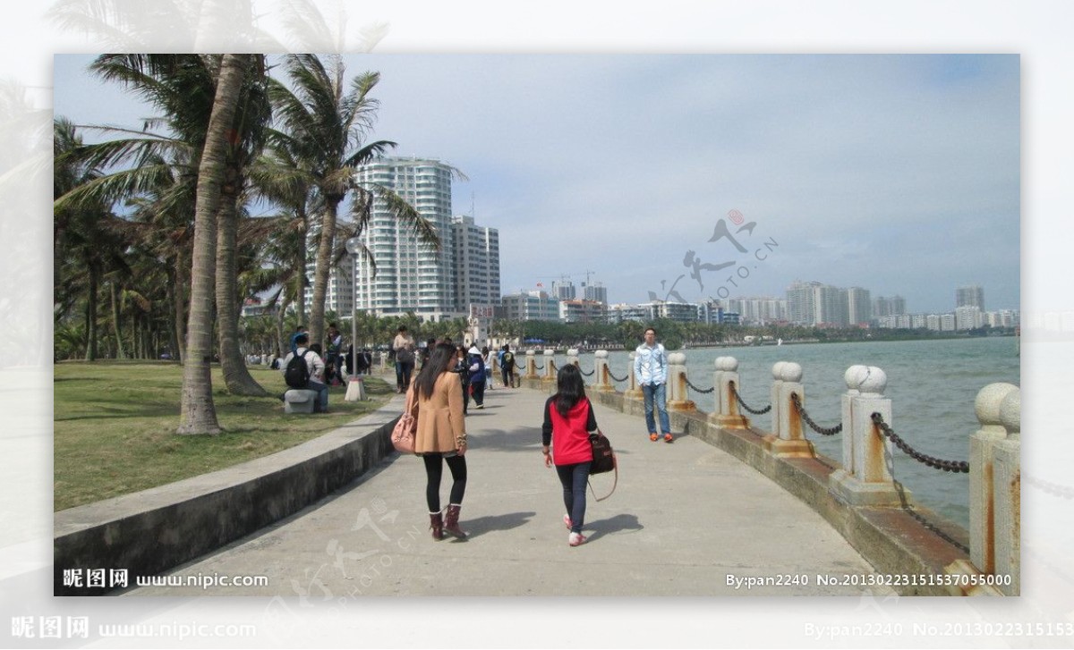 湛江市海滨公园图片