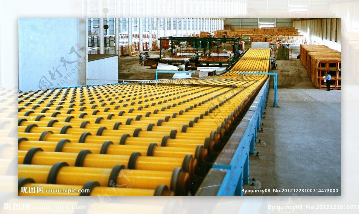 萍乡浮化玻璃厂生产线图片