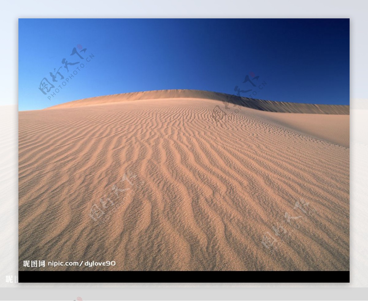 景物素材沙漠荒丘图片