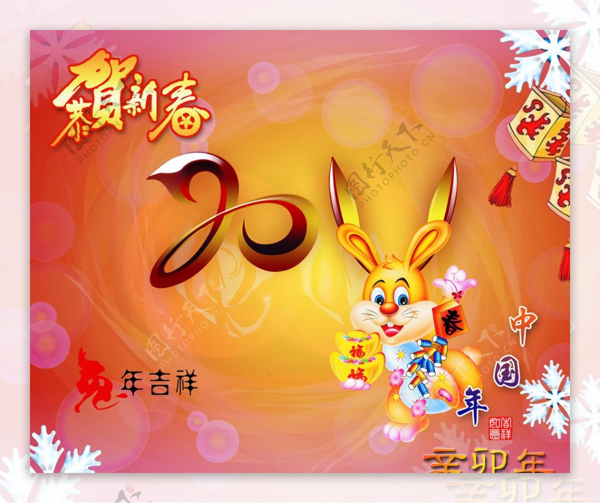 2011兔子年图片