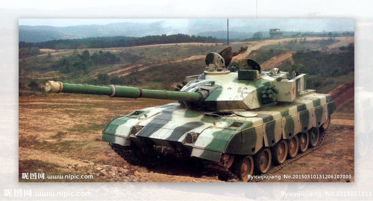 96式主战坦克图片