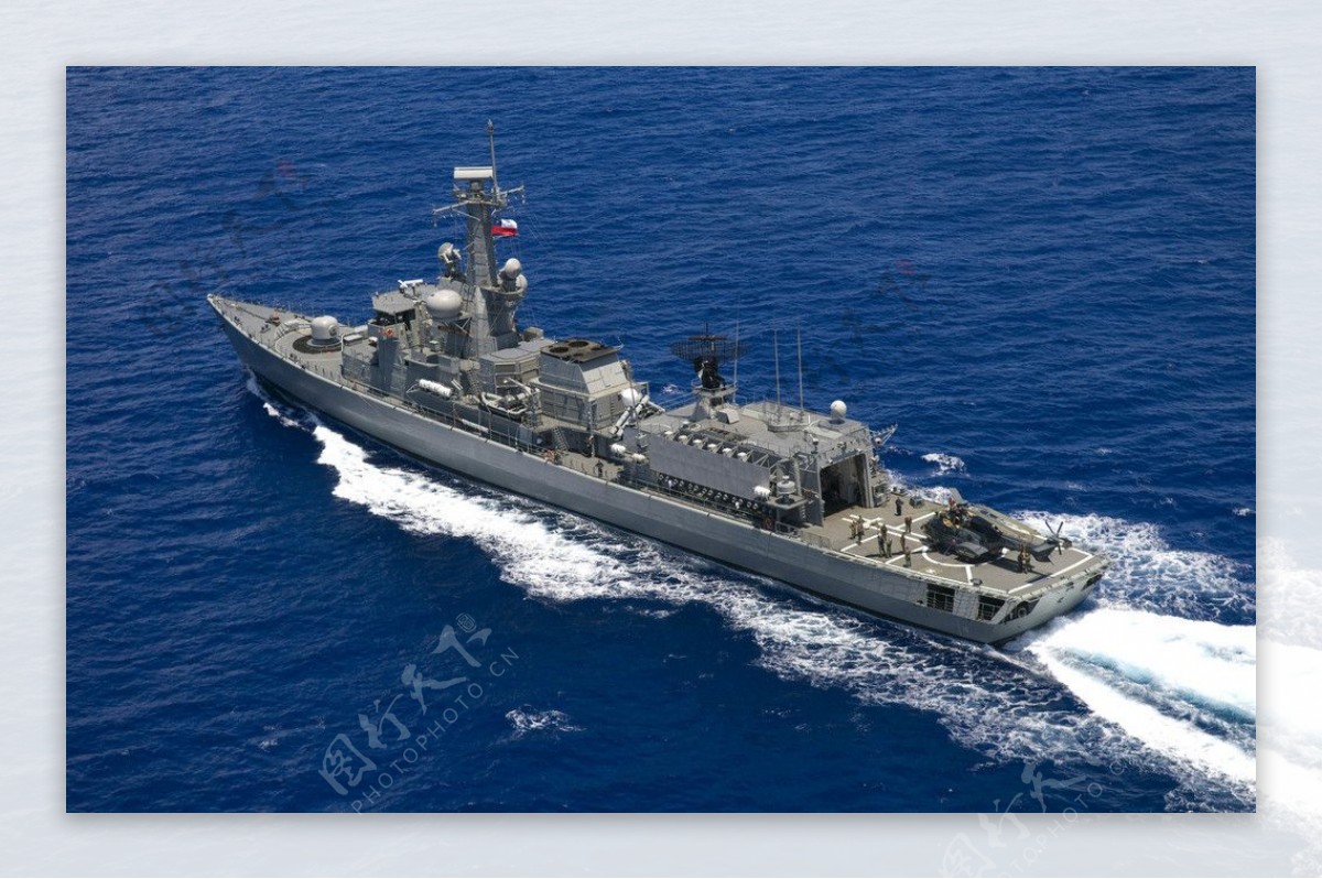智利海军护卫舰图片