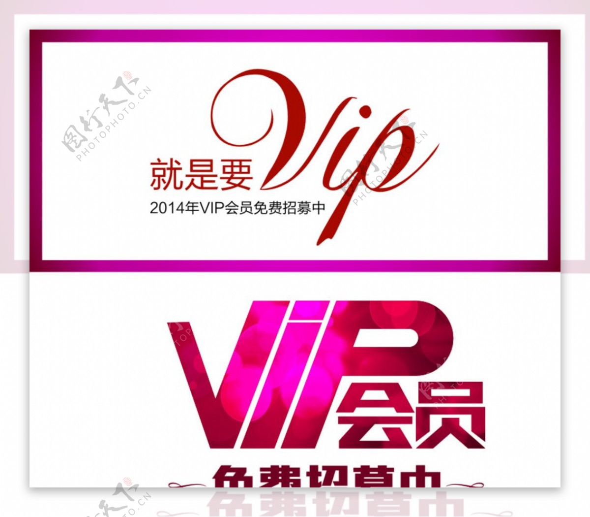 VIP会员标志图片