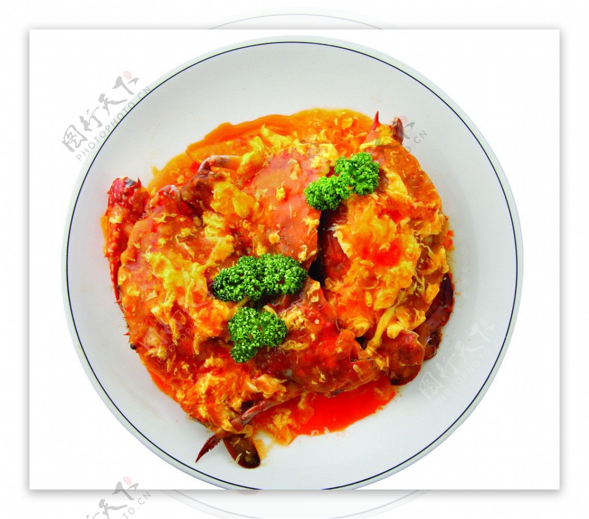 咖喱蟹图片
