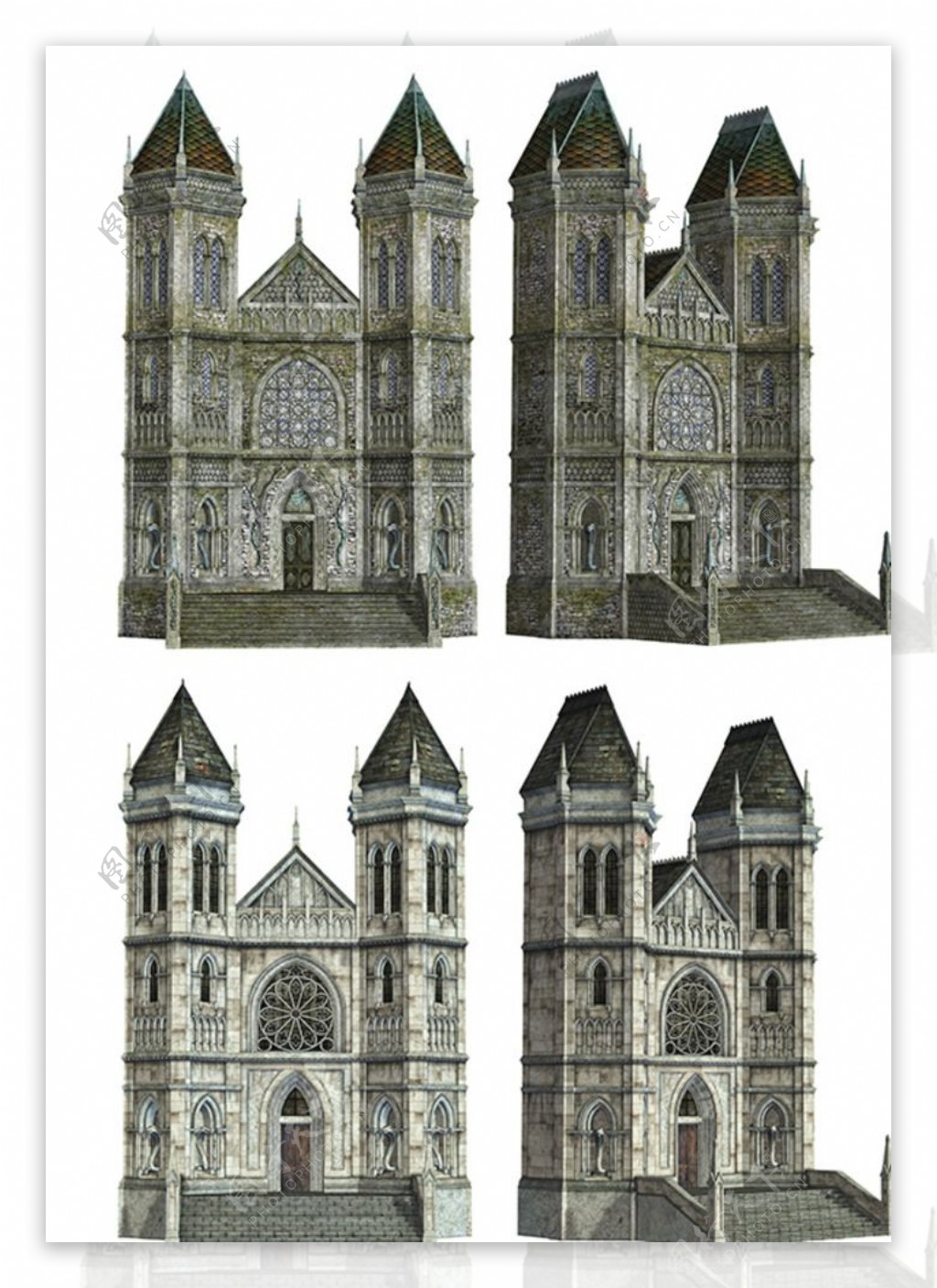 3D教堂图片