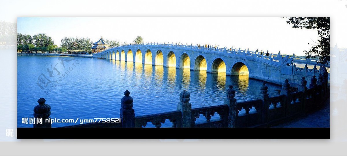 十七孔桥颐和园图片