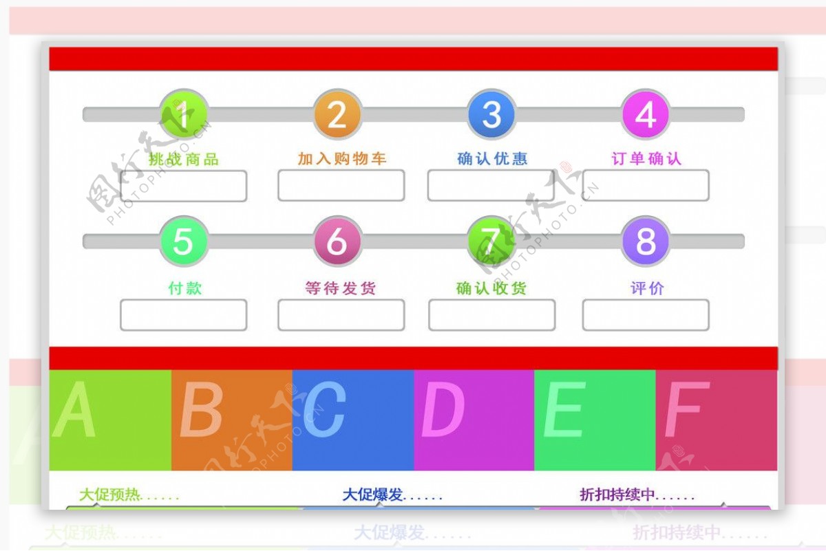 网站流程图图片