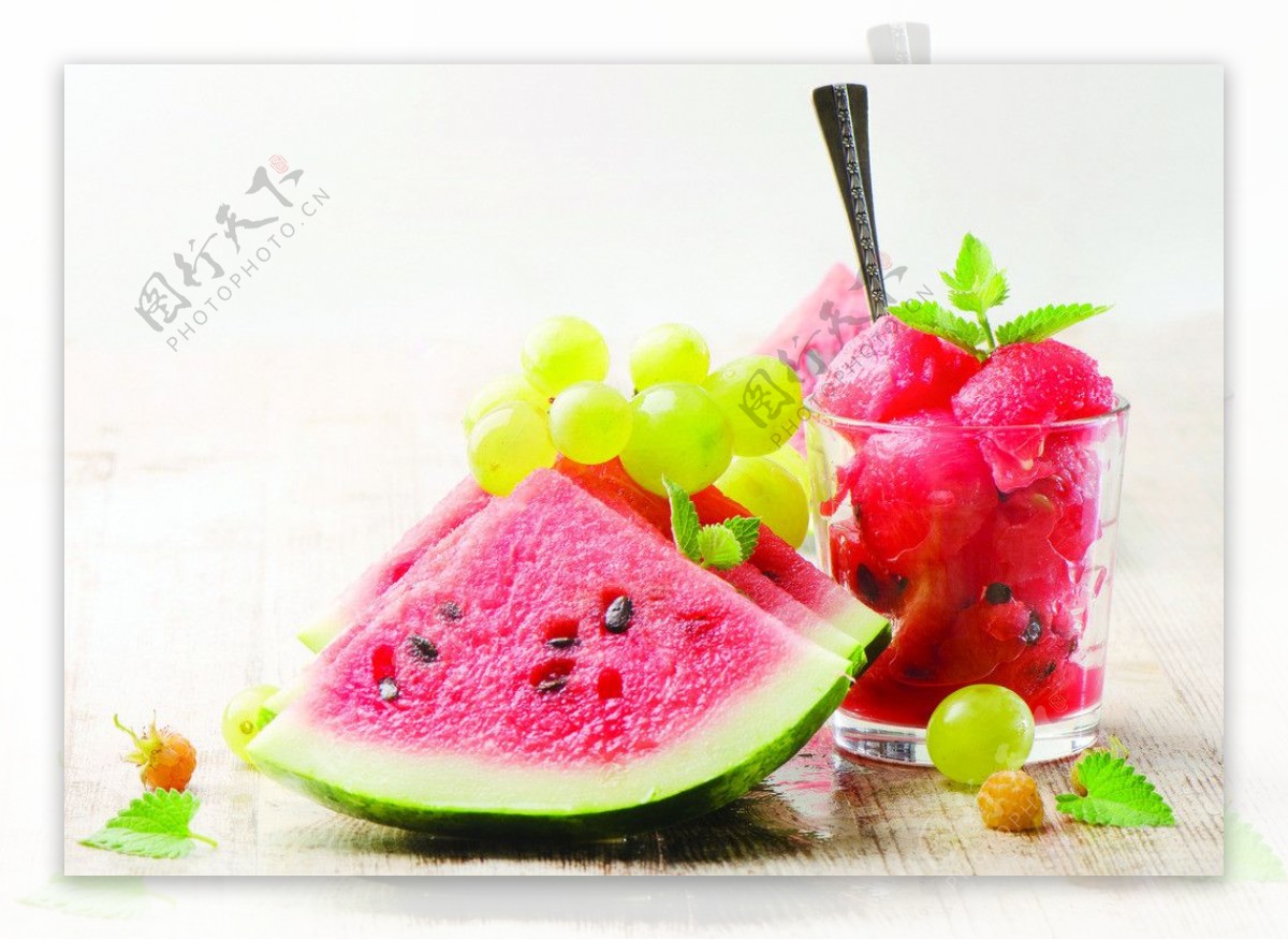 西瓜水果图图片