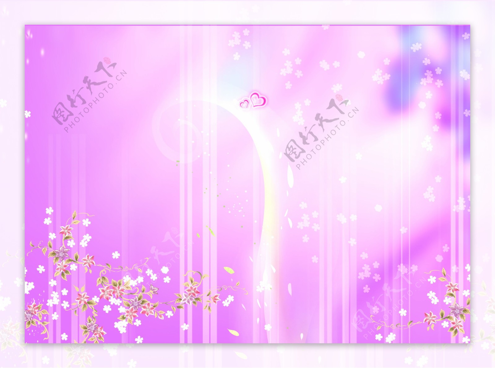 浅紫色梦幻背景图片