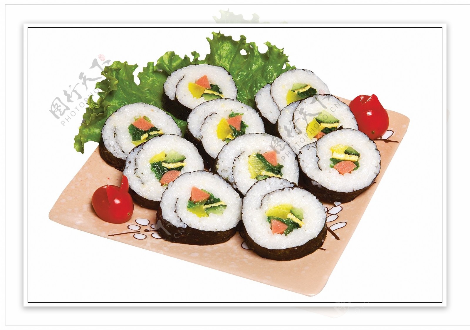 寿司卷饭图片