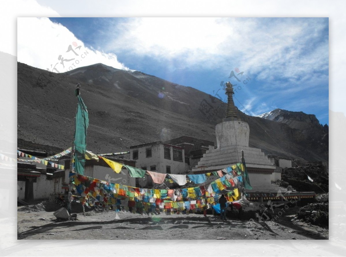 西藏人民住的房子图片