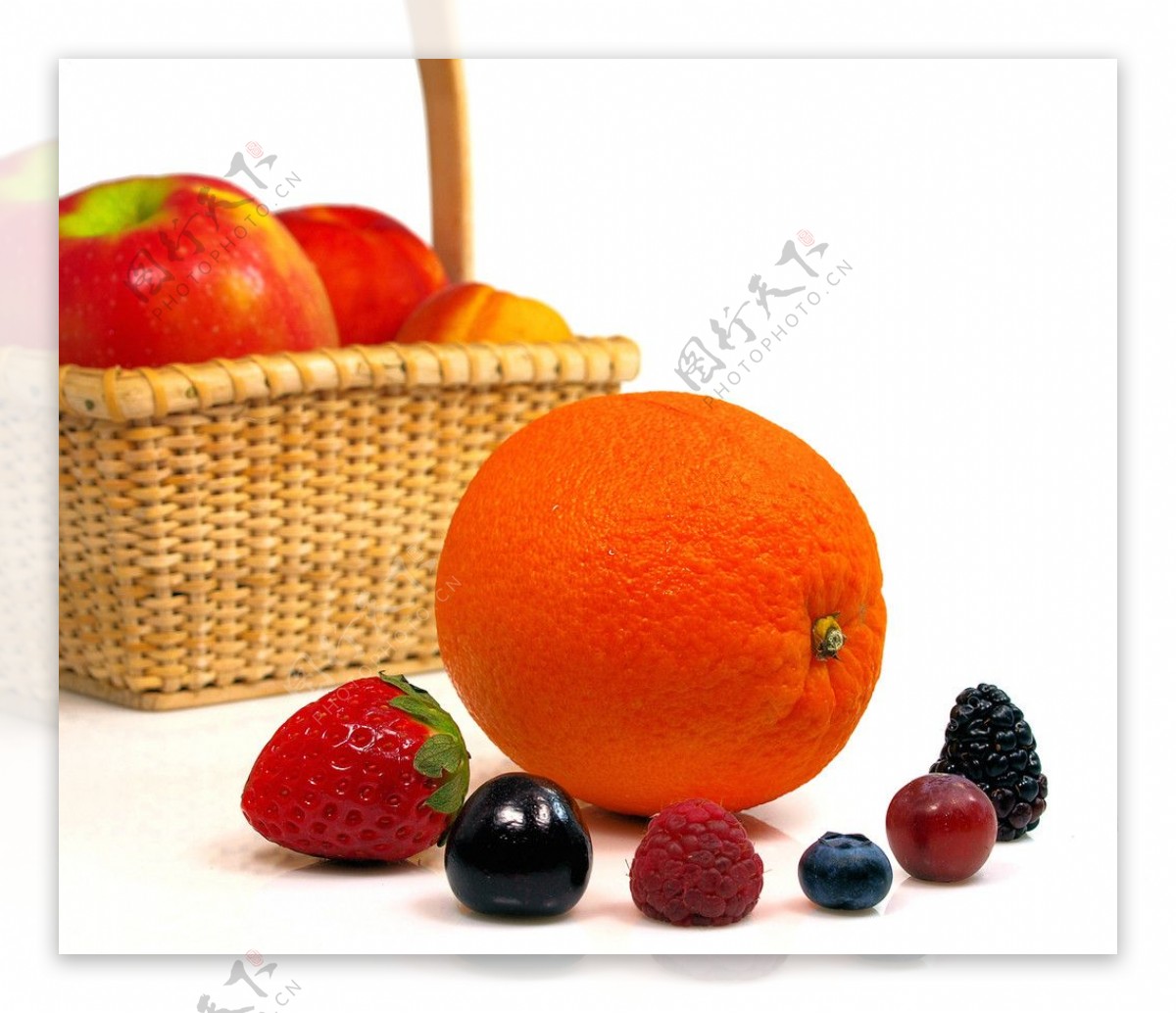 香橙草莓图片