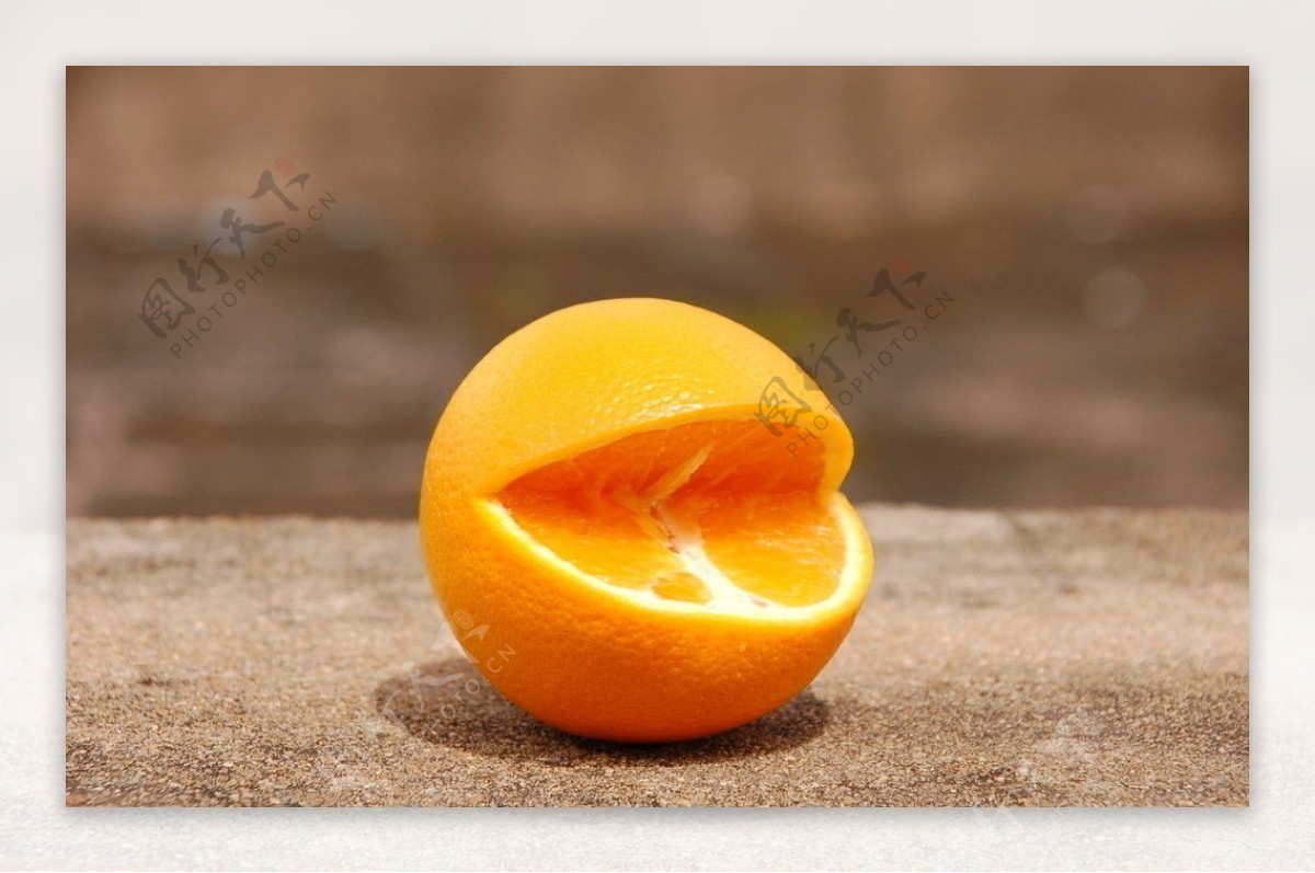 阳光橙子图片