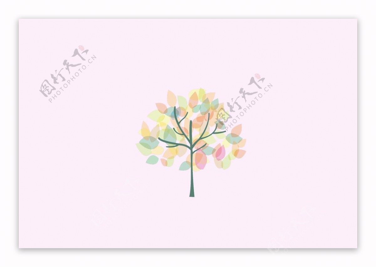树粉色壁纸图片