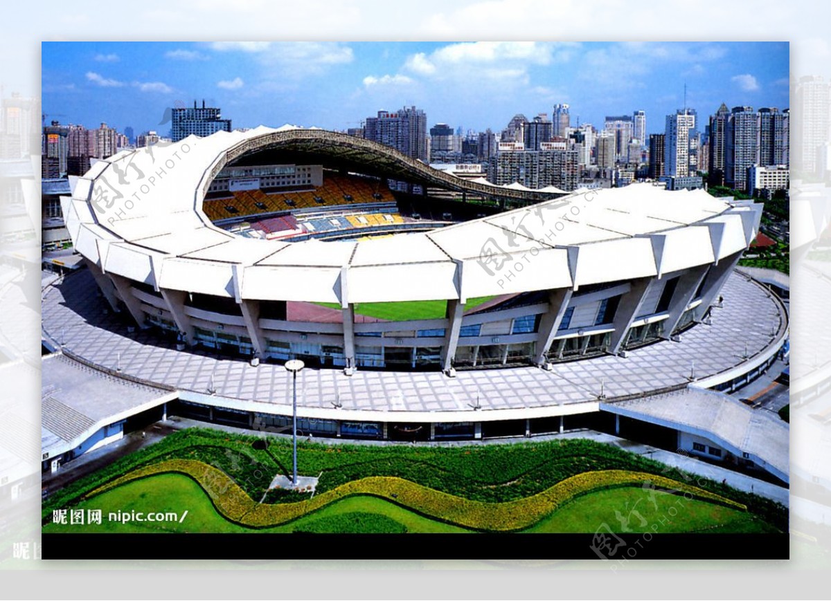 上海体育场图片