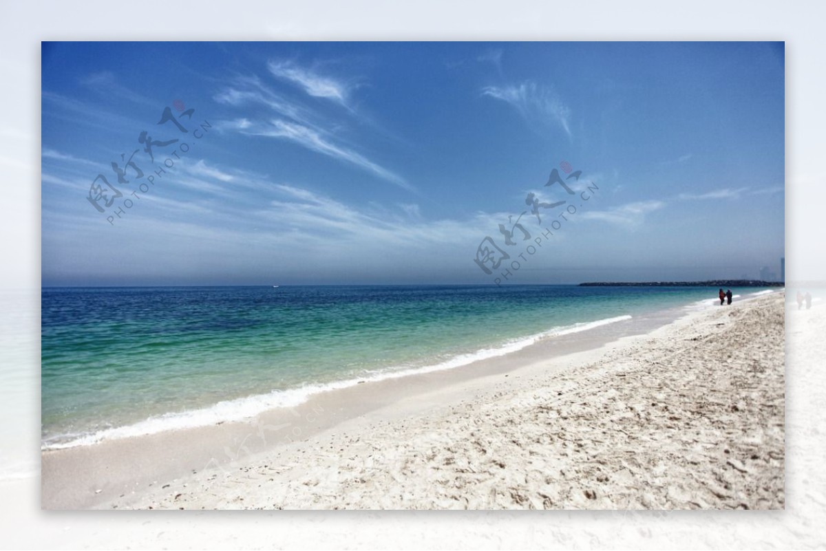 迪拜波斯湾,迪拜波斯湾最美的海湾,迪拜海边的海是波斯湾_大山谷图库