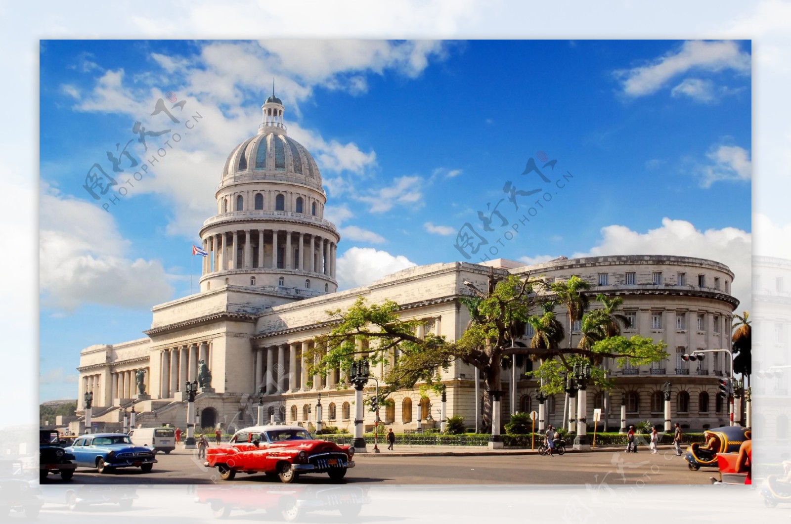 古巴哈瓦那街道街景图片