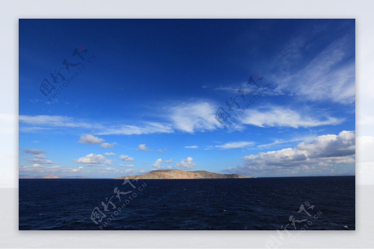 爱琴海小岛图片
