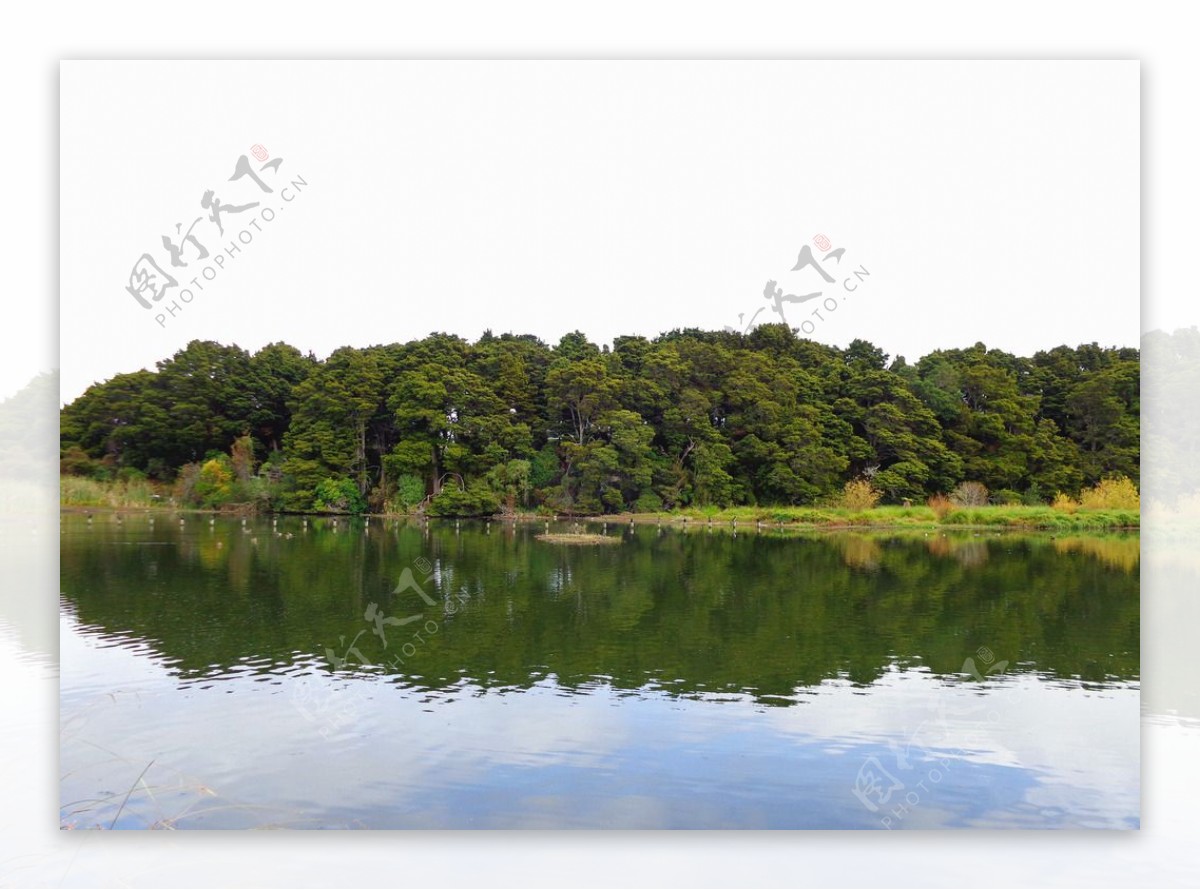 鸭子湖风景图片