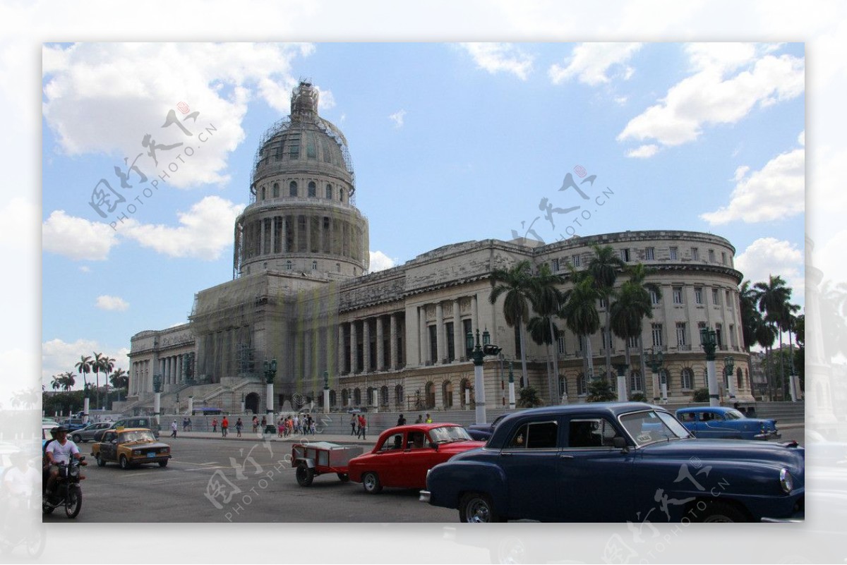 古巴哈瓦那国会小白宫图片