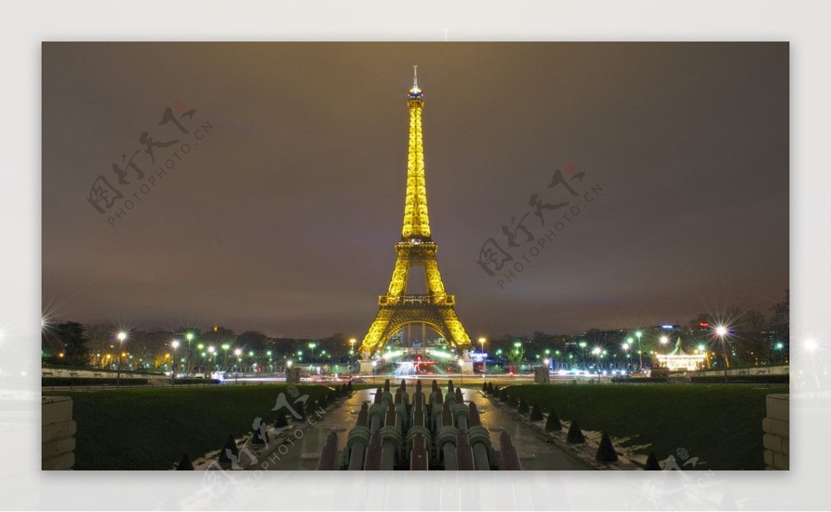 法国巴黎铁塔图片