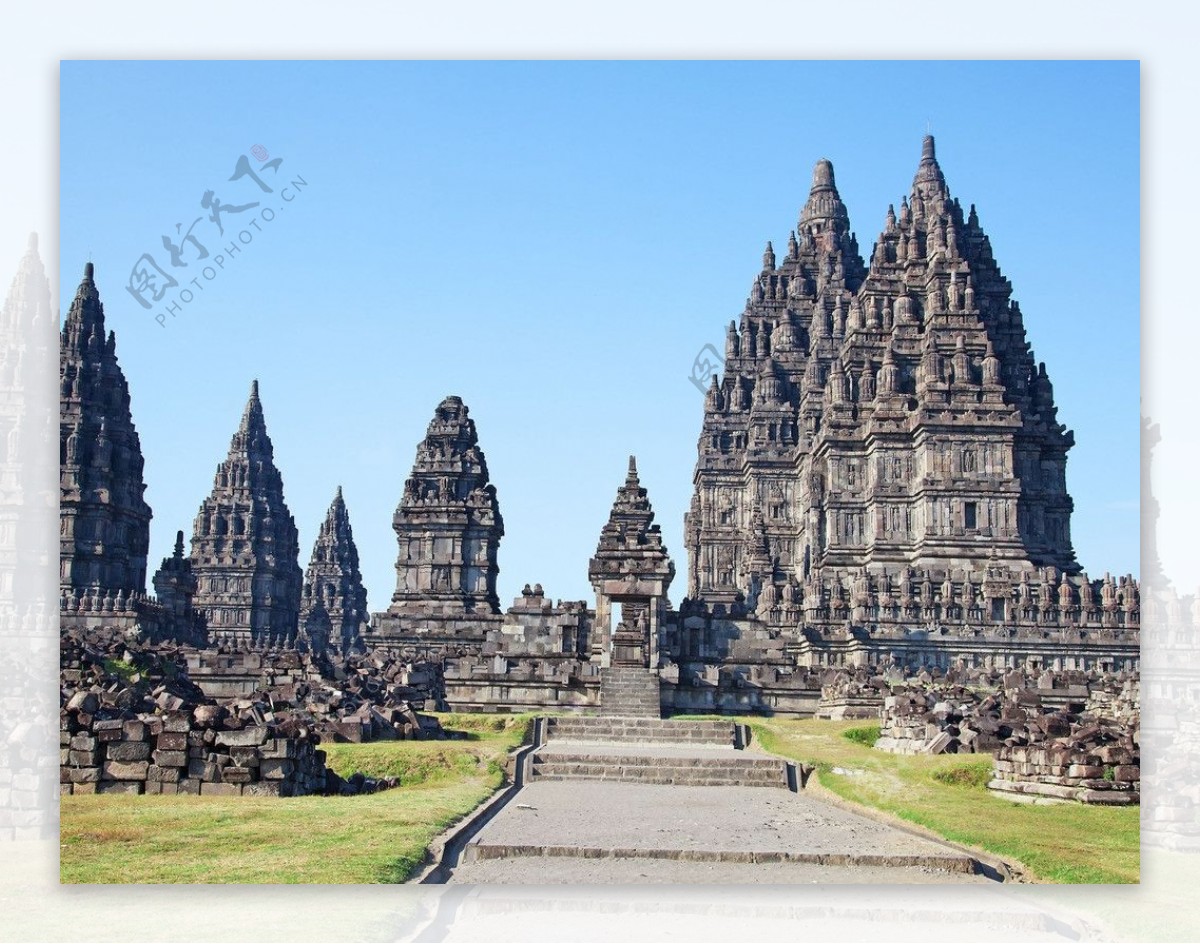 印尼婆罗浮屠寺图片