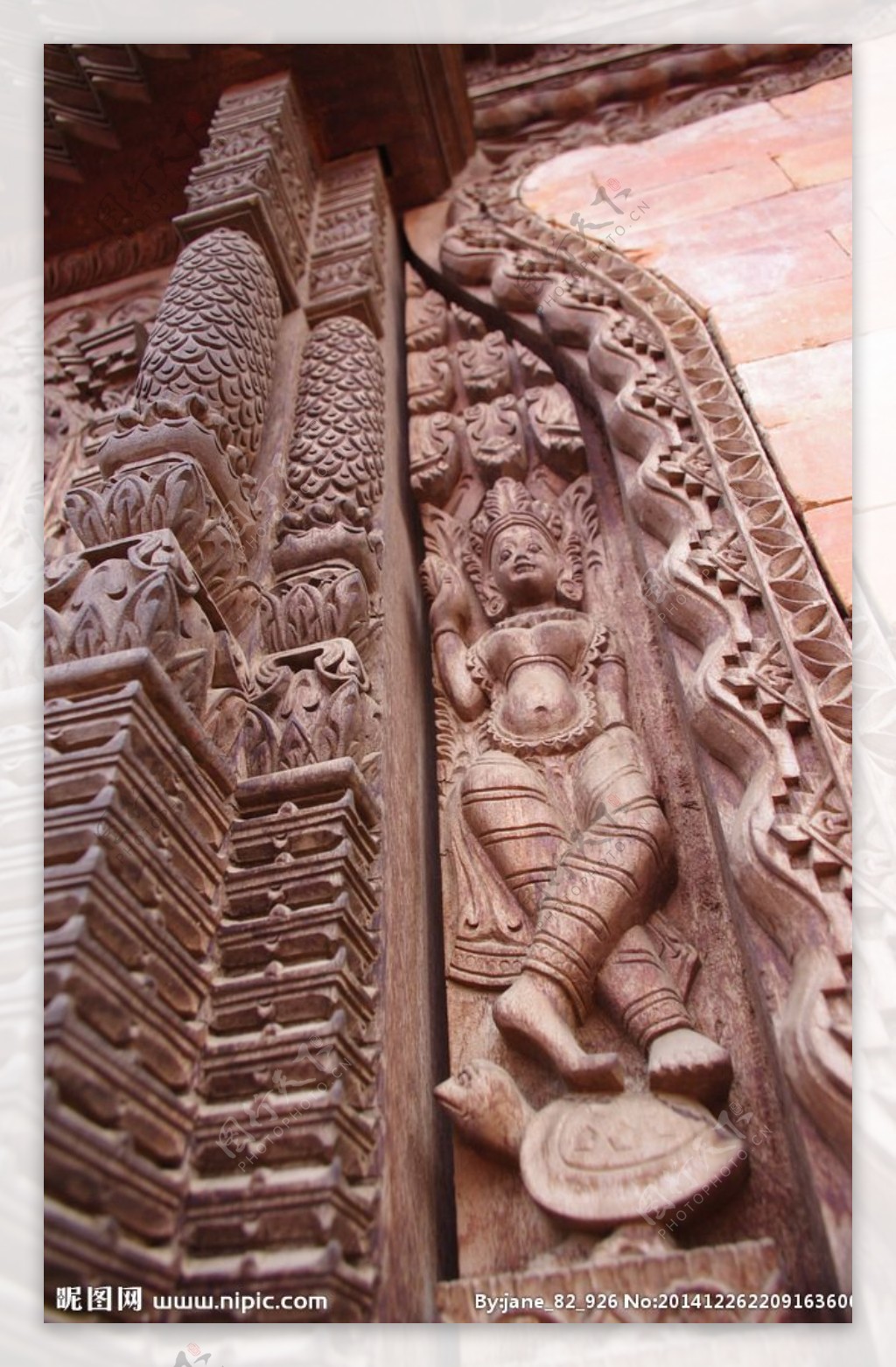 尼泊尔雕塑图片