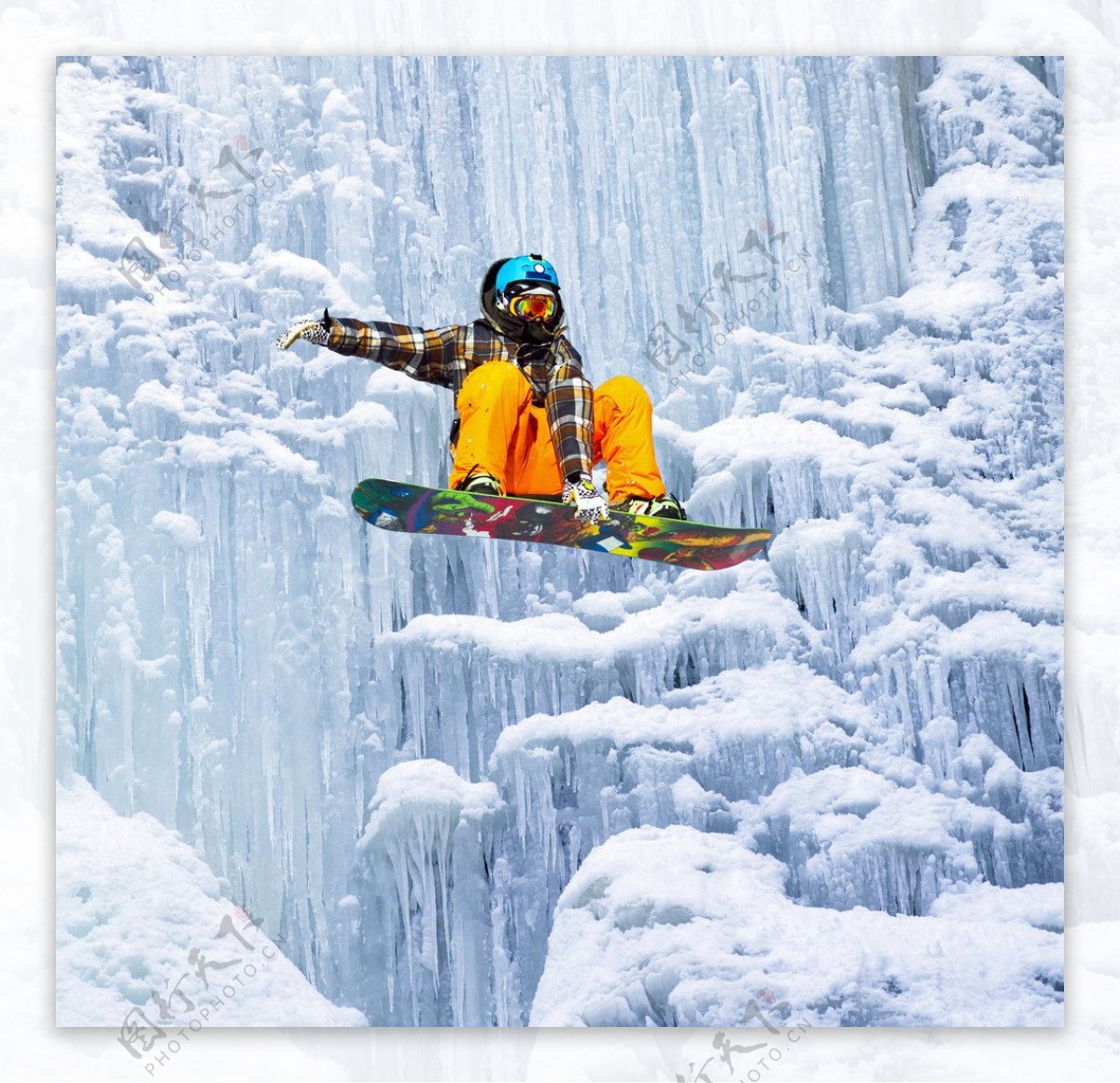 滑雪图片