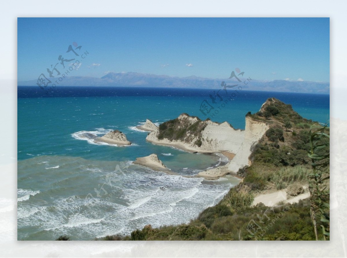 科孚岛海景图片