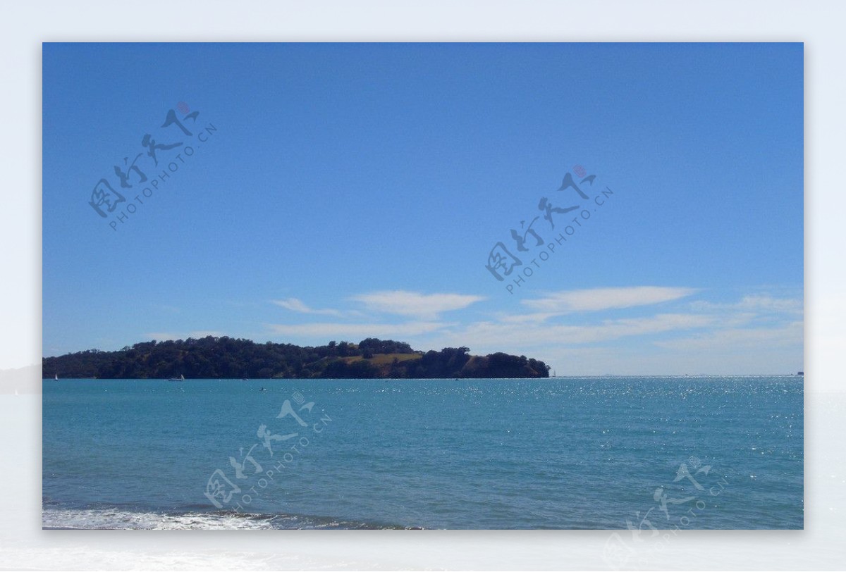 新西兰布丁岛风景图片