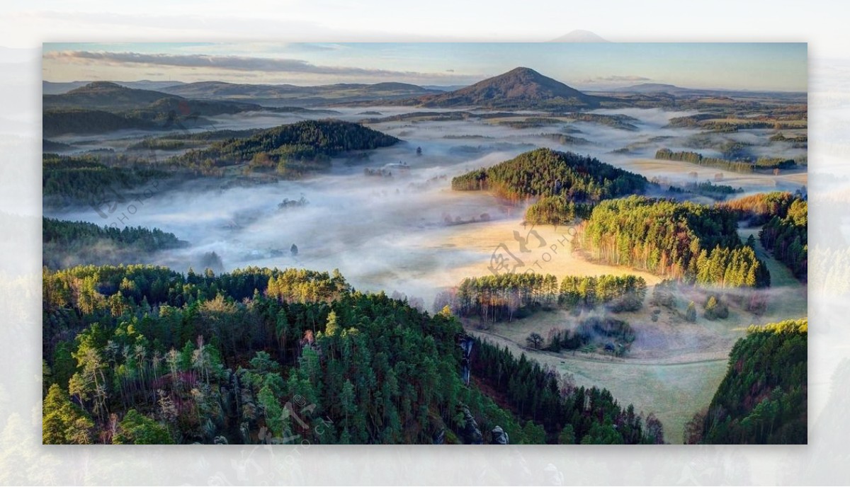 捷克瑞士国家公园图片
