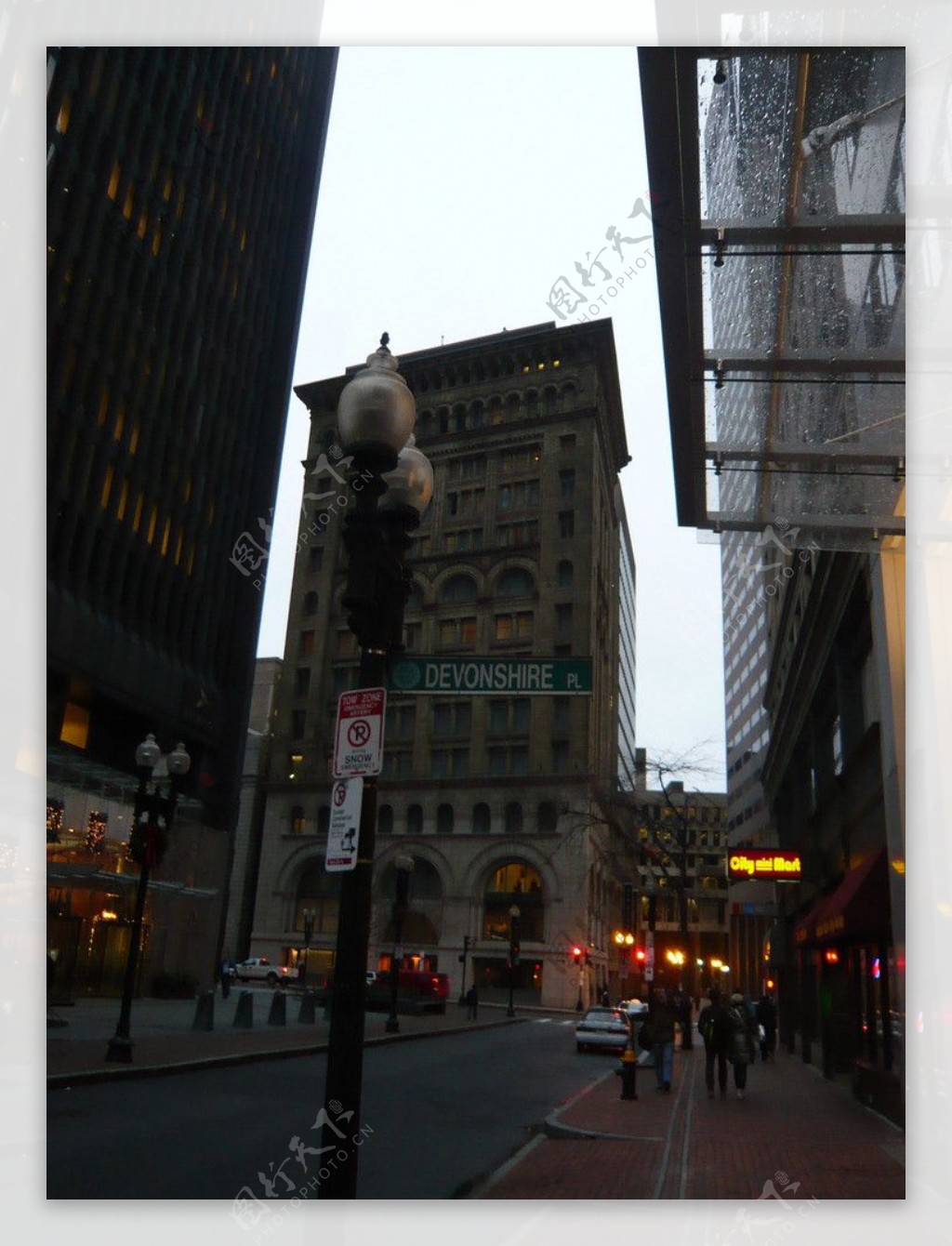 波士顿街景图片