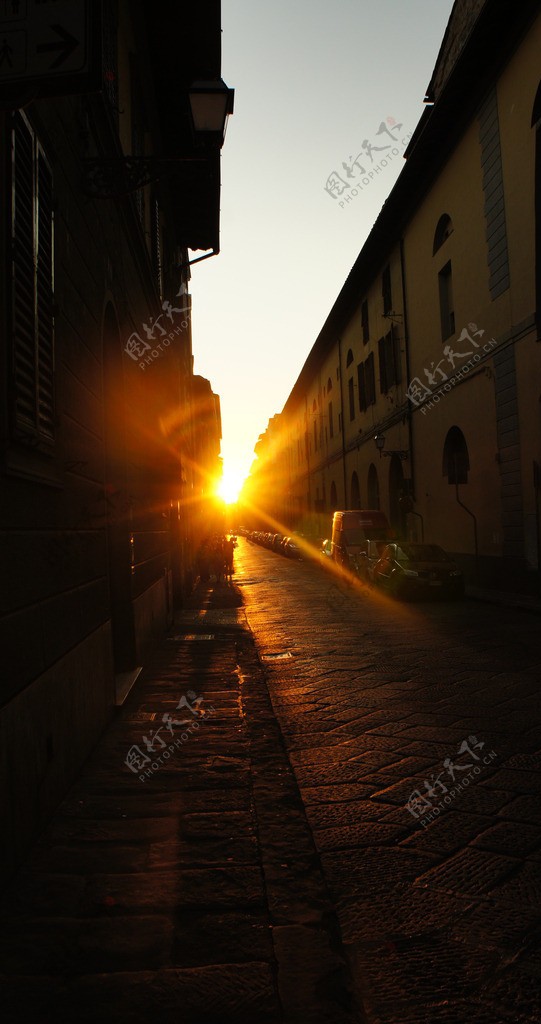 佛罗伦萨黄昏图片