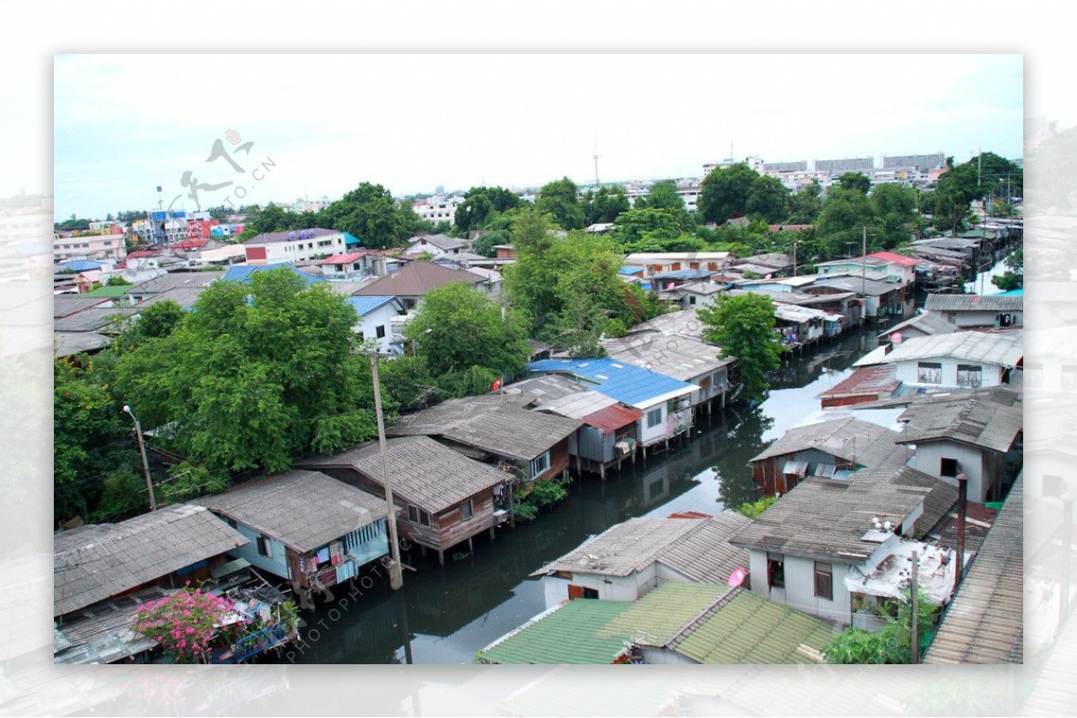 泰国贫民区图片
