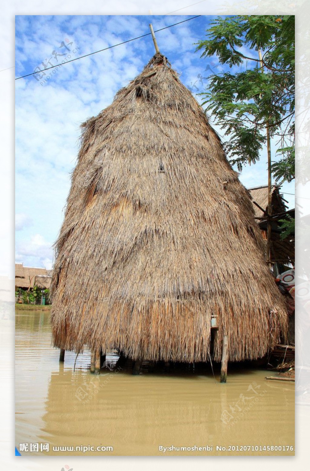 泰国水上建筑图片