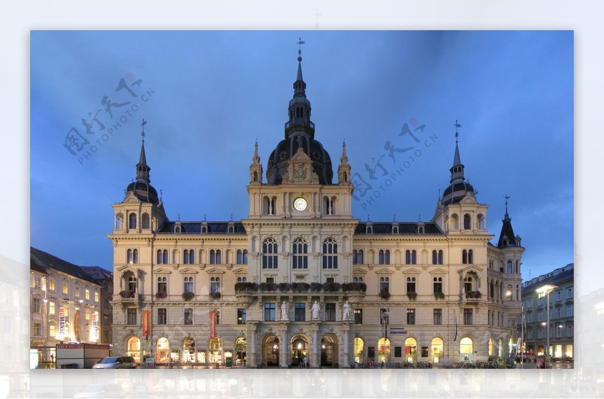 奥地利格拉茨市政厅图片