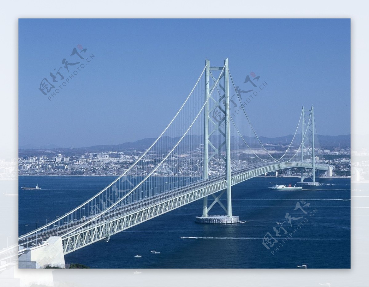 日本明石海峡大桥图片