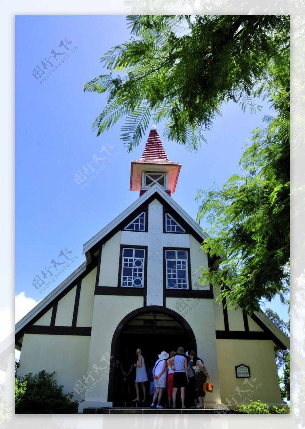毛里求斯路易港红瓦耶稣教堂图片