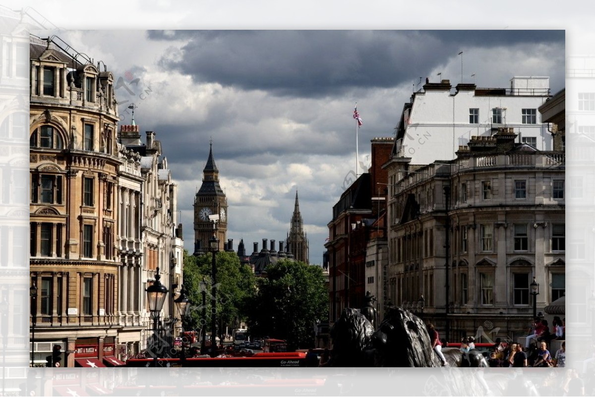 英国伦敦特拉法尔加广场图片