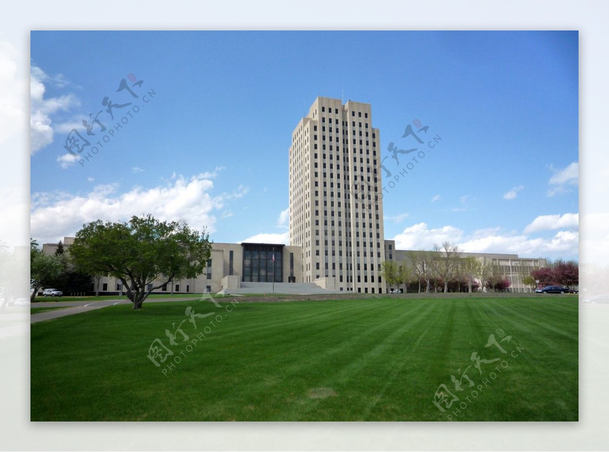北达科他州议会大厦图片