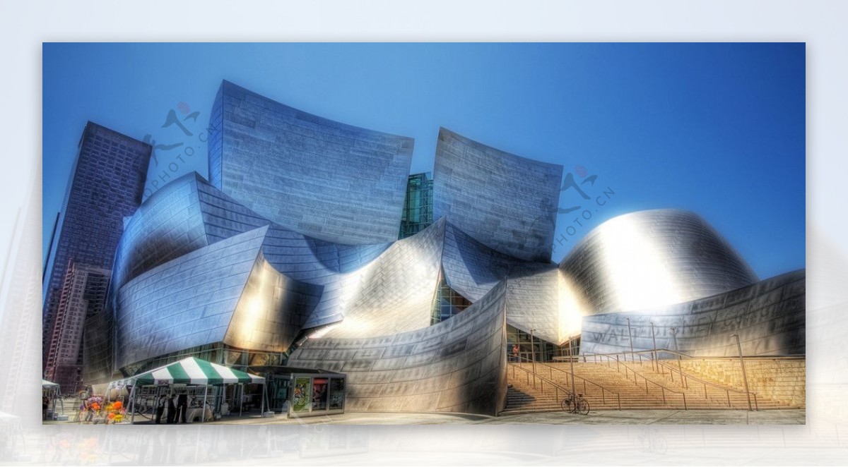 洛杉矶市中心沃尔特迪斯尼音乐厅图片