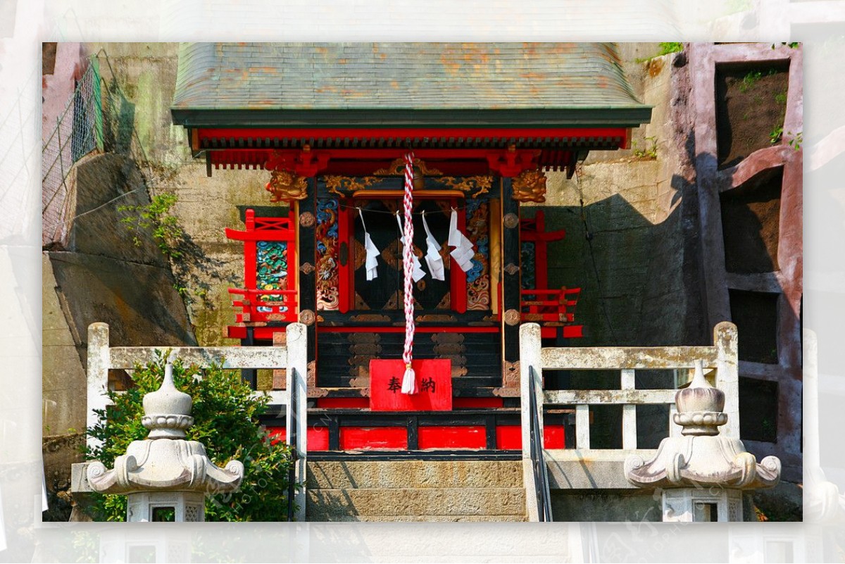 日本小神社图片