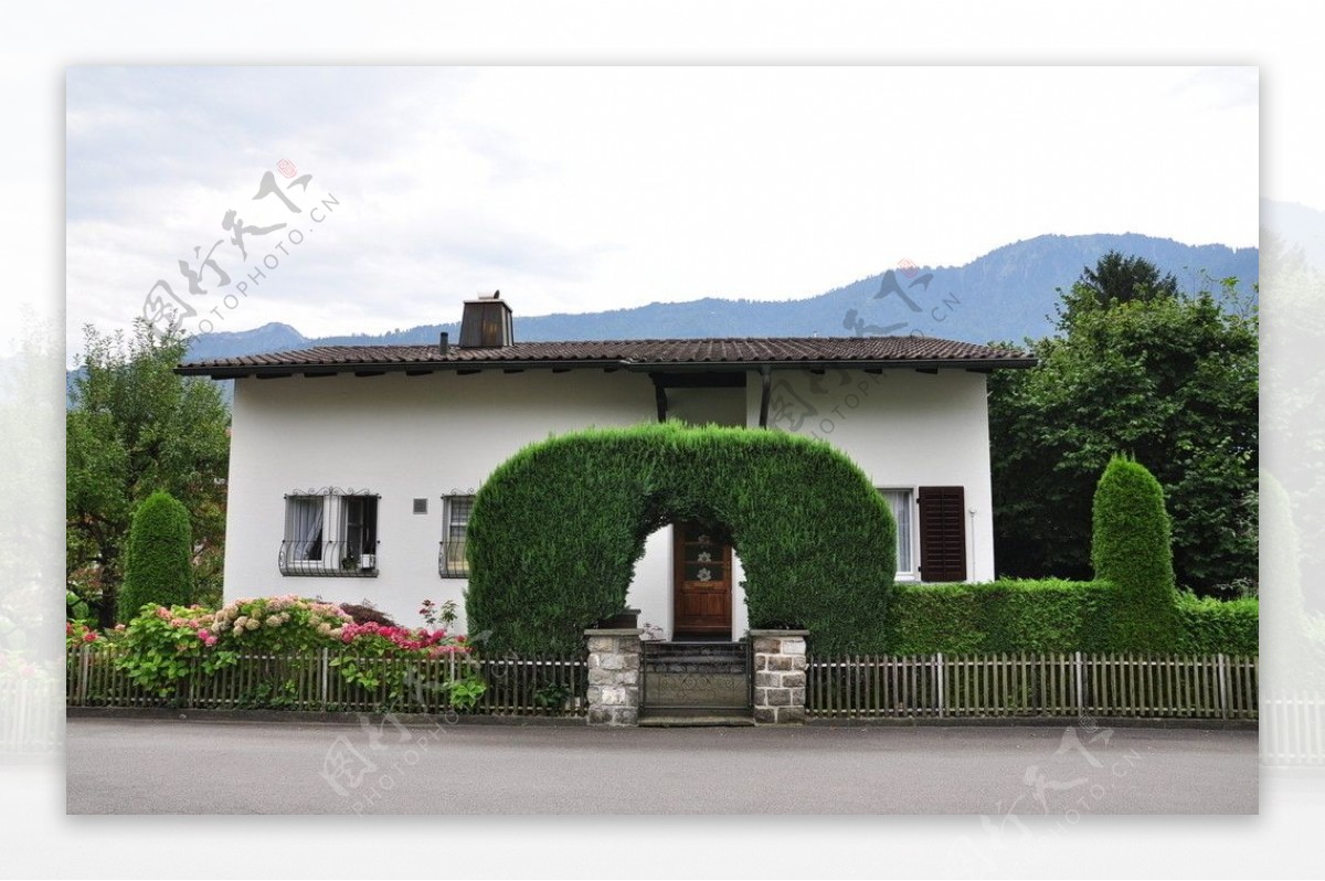 欧洲瑞士乡村房子图片
