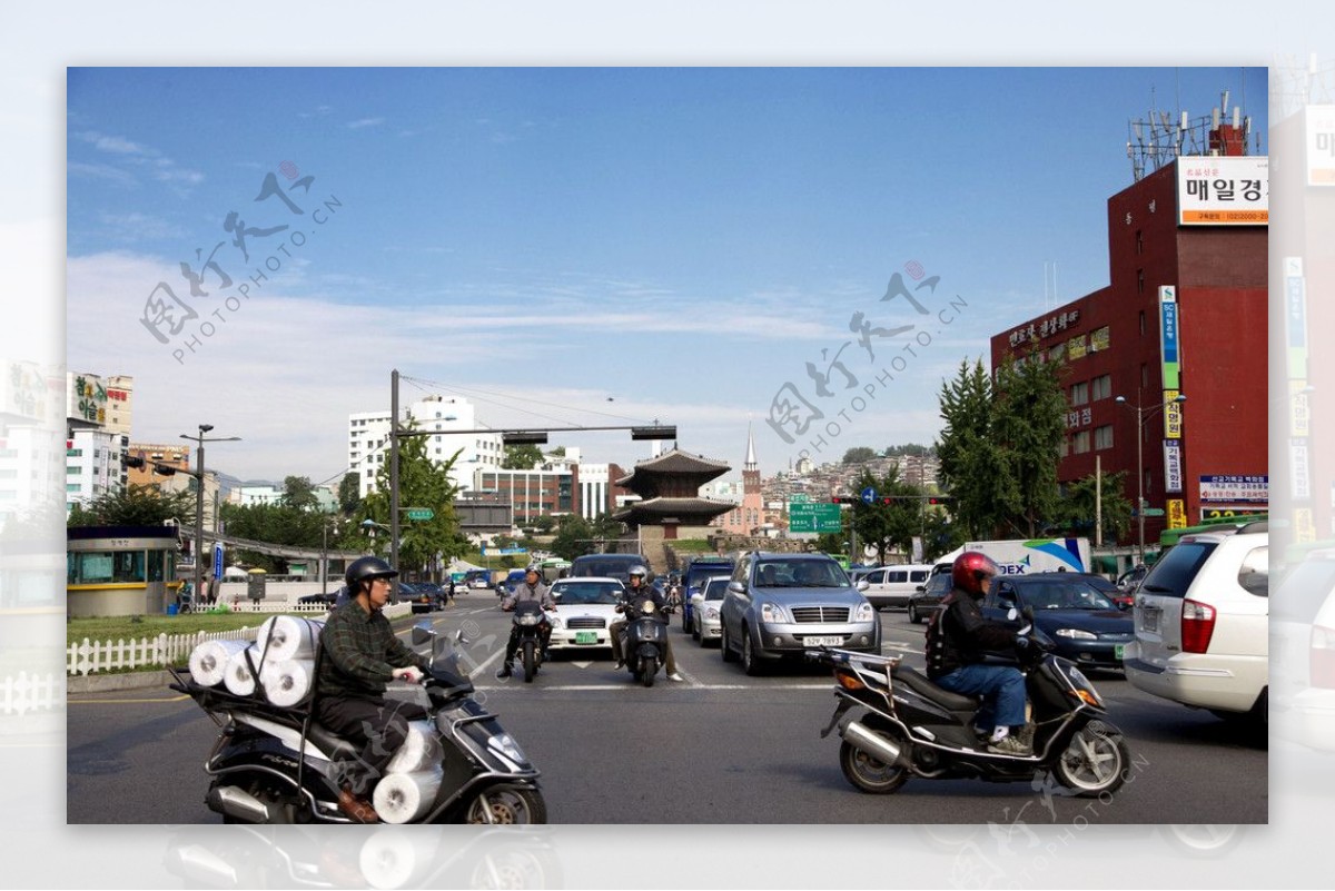 汉城的道路图片