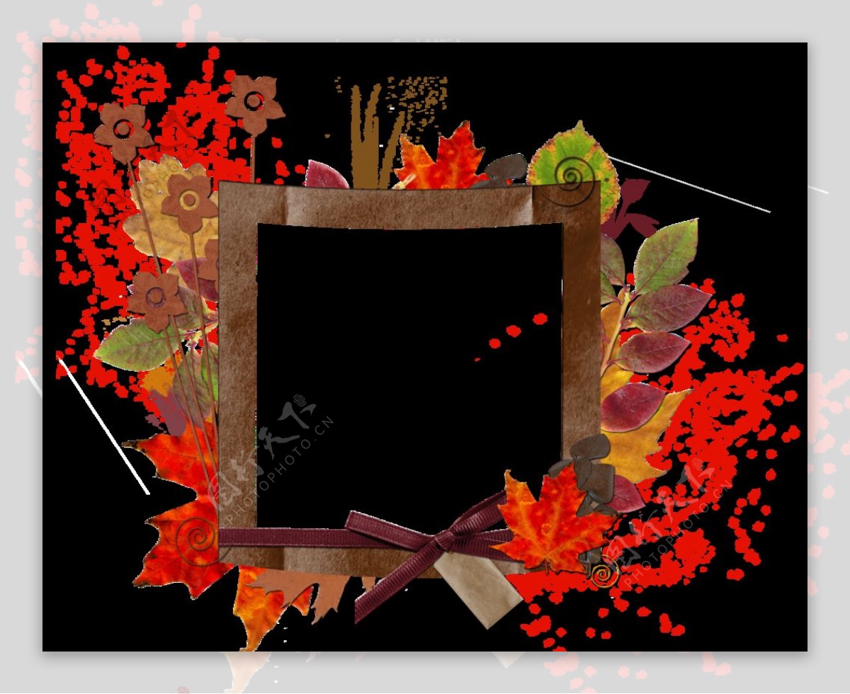 美丽的花卉装饰相框背景素材免费下载(图片编号:4051077)-六图网