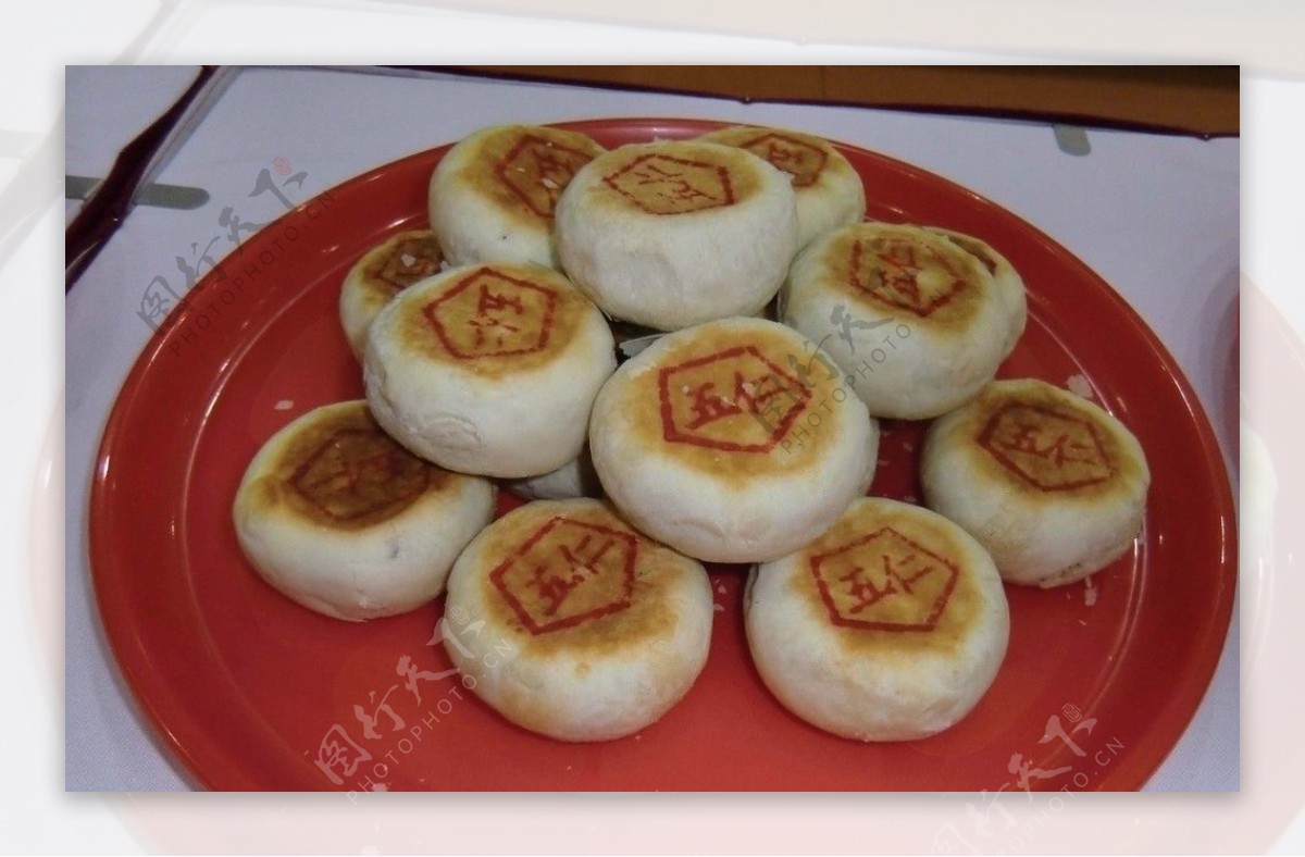 苏式五仁月饼图片