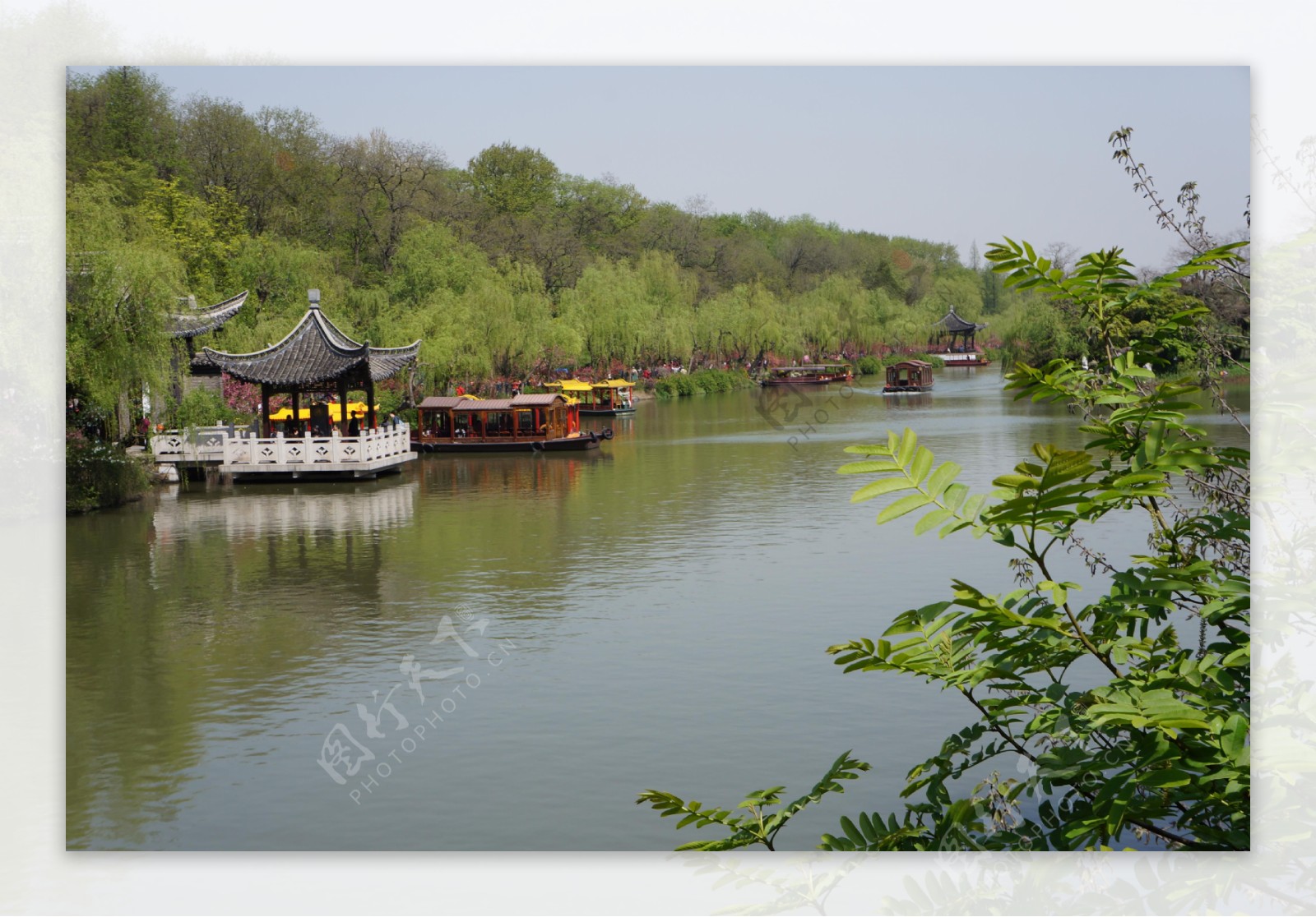 扬州瘦西湖风景图片
